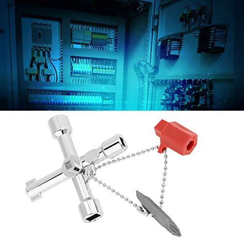 Joyzan 4 Way Cross Key, Water Key Set Utility Multifunctional Sillcock Bit