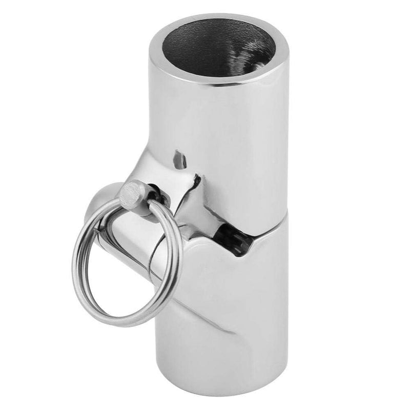 Boat Pipe Connector, Marine Stainless Steel Folding Swivel Coupling Tube Pipe Connector Boat Hardware Fitting(25mm) 25mm