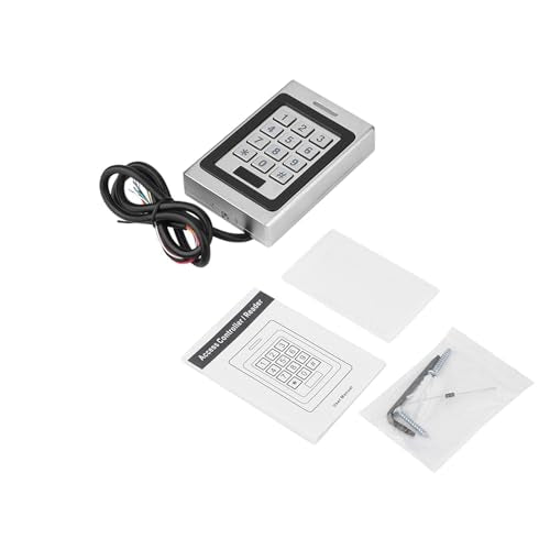 IP67 RFID Door Access Controller Security System – Multi-Access Options with Robust Zinc Alloy Design – 3000 Users Capacity, Ideal for Home & Office Access Control
