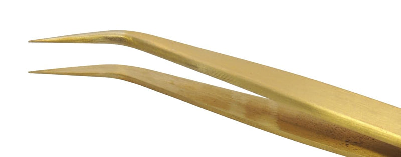 Horotec MSA12.303 Precision Tweezers for Watchmaking, Brass, Excellent Workmanship, Swiss Made, Various Sizes to Choose From (12.303-S5C) 12.303-S5C
