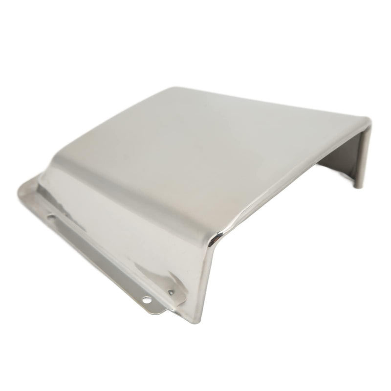 Aramox Marine Vent Cover, 304 Stainless Steel Boat Cowl Vent with Nylon Base, Marine Intake Exhaust Cowl Ventilator for Boat Yachts Accessories, for Outdoor Application