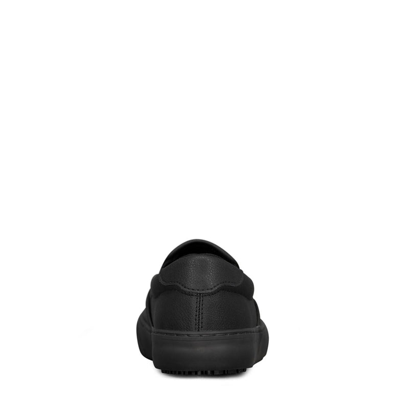 Lugz Women's Clipper Slip-Resistant Slip-on Work Sneaker 8 Black