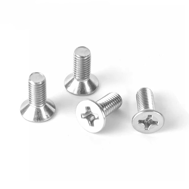 12PCS Stainless Steel Brake Disc Rotor Screws, 93600-06014-0H, Retaining Hardware Bolts Screw Kit for Front and Rear, Car Replacement for Acura, K3, City, Civic, Accord, Odyssey 12 PCS