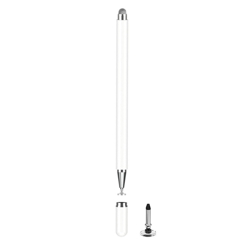 Stylus Pen for Samsung Galaxy Tab Tab A9+ / A8 / A7 / A7 Lite, High Sensitivity & Precision Capacitive Styli Pencil for Apple iPad/iPad Pro/Fire HD/Microsoft/Surface/All Touch Devices (White) White