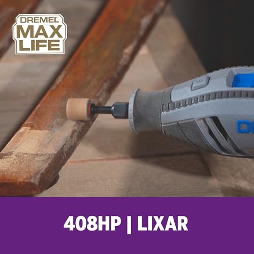 Dremel 408HP Max Life 60 Grit Carbide Sanding Drum/Hole Saw Bit