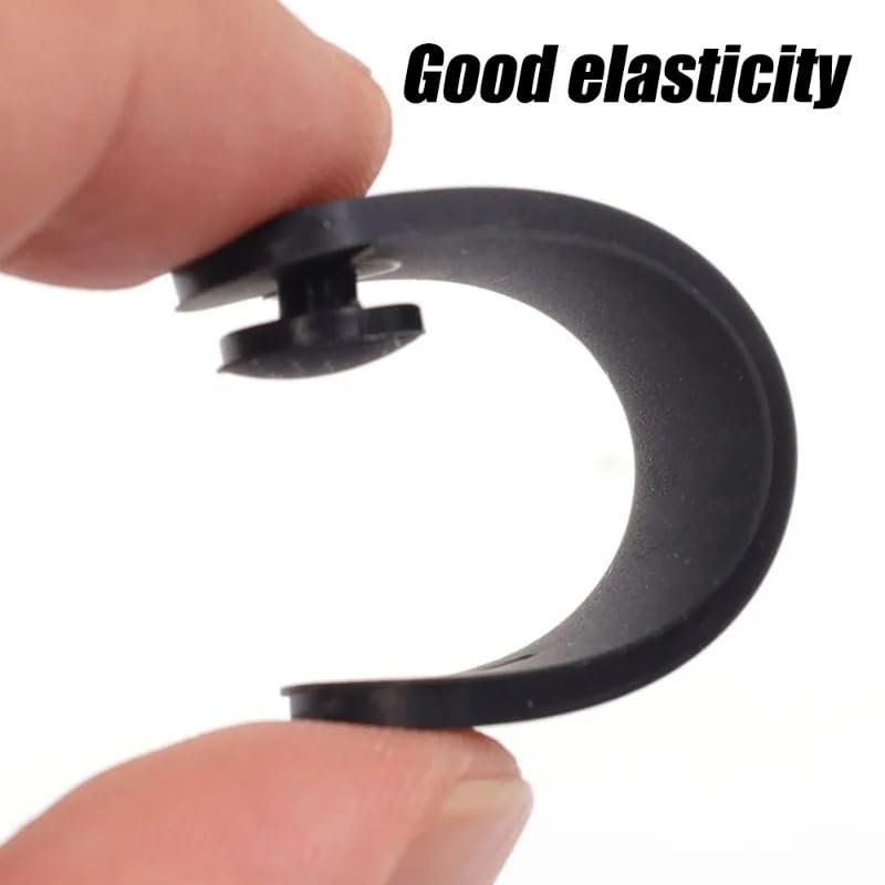 10Pcs Motorcycle Rubber Frame Securing Cable Wiring Harness Power Cord Tie Clutch Line Brake Cable Ties Elastic Fix Accessories