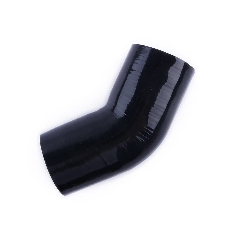 45 Degree 3 Inch Elbow Silicone Coupler Hose,4-Ply Reinforced Turbo,Intercooler, intake Piping Hoses ID 3“(76mm) 45 degree-3 inch 90 Degree