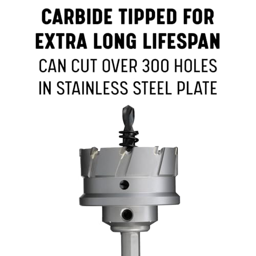 Drill America 3/4" Carbide Tipped Hole Saw/Cutter with 1" Depth of Cut, CTH Series 3/4"