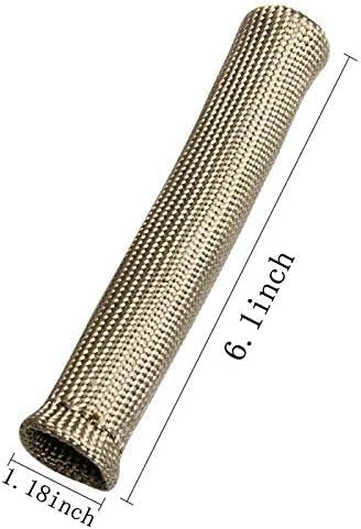 Titanium Spark Plug Wire Boots Protector 2500 Degree Spark Plug Wire Insulation Heat Protection Cover 8pcs Spark Plug Protector Titanium