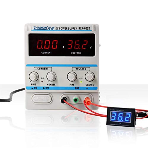 Waterproof Monitor 24V 36V 48V Golf cart Voltmeter Blue Digital Voltage Meter Battery Gauge DC6.8-60V 24 36 48V blue digital volt meter