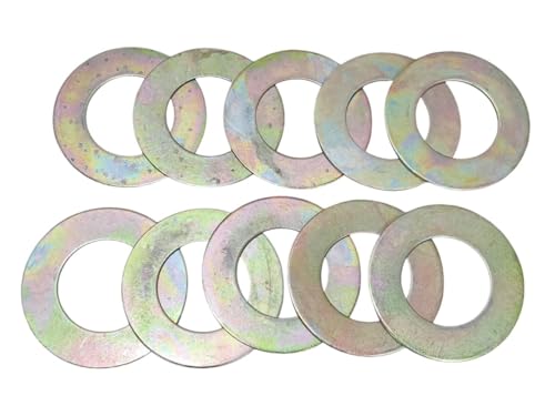 Bucket Pin Shims Washer (70mm x 45mm x 1.5mm) - Set of 10, Compatible with Various Earthmoving Machines - Durable Replacement Parts for Improved Performance