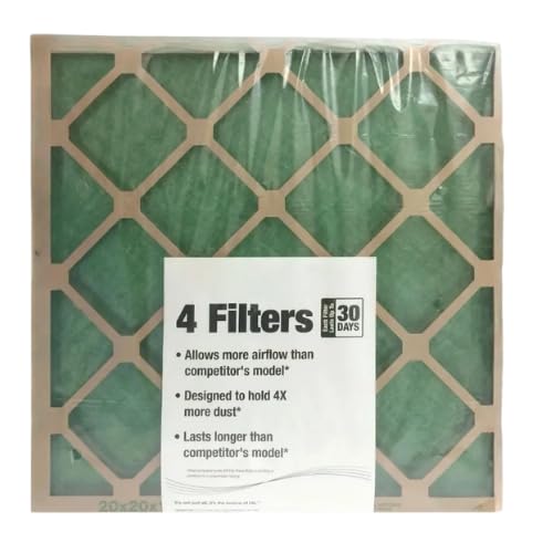 AAF Flanders (4 Pack) 24x24x1 Nested Glass MERV 1 Air Filter