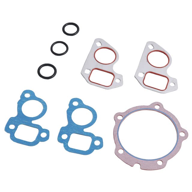 Engine Timing Cover Gasket Set - Replaces TCS45993, 12633904, Compatible with Buick, Cadillac, Chevrolet, GMC, Hummer - 4.8L 5.3L 5.7L 6.0L 6.2L Rainier, Escalade, Avalanche, Sierra, Silverado, Yukon Gasket Set TCS45993