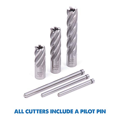 Evolution CC19/32L 19/32-Inch Diameter x 2-Inch Depth of Cut Cyclone High Speed Steel Annular Cutter