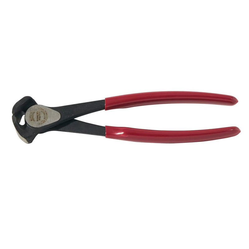 Klein Tools D232-8 End-Cutting Pliers, High-Leverage Wide Throat Clearance with Extended Handles for Longer Reach, 8-Inch