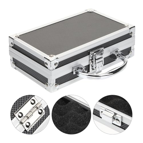 GANAZONO Portable Toolbox Organizer 7.08 Inch Tool Storage Box with Reinforced Handle Small Multi-Function Tool Box for Home Garage Hardware Storage