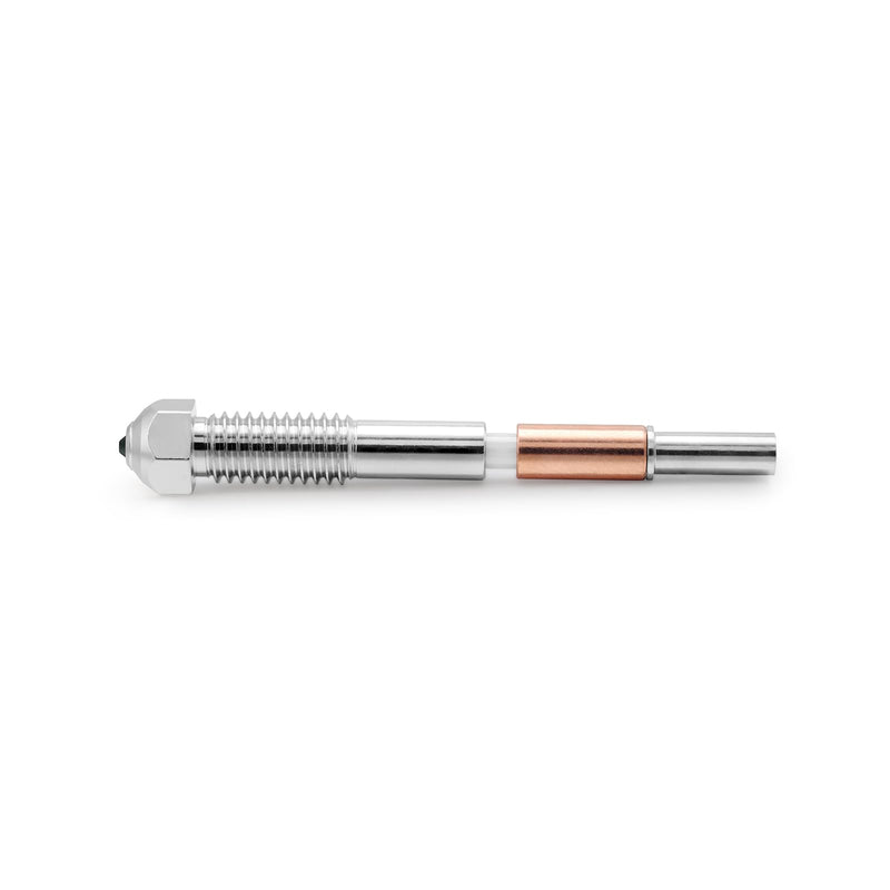 Bimetal Tungsten Carbide Nozzle 0.6mm for QIDI Q2 3D Printer, High Thermal Conductivity Abrasion Resistance for Precision Additive Manufacturing