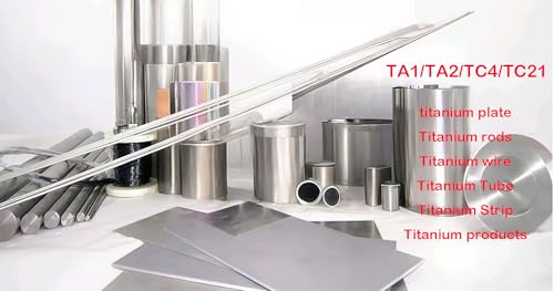 1Pc Gr5(TC4) Titanium Plate Sheet, 0.3 x 200 x 200mm Titanium Metal Sheet for Industrial Machinery Metalworking Gr5(TC4) T0.3W200L200 1