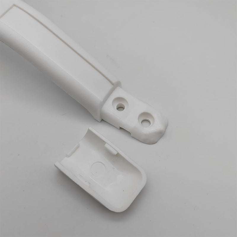 YSD RV Plastic Grab Handle Replacement for Trailer, Camper, Cargo Trailer,11 Inch RV Handrail for Entry Assist Bars(2Pack) White