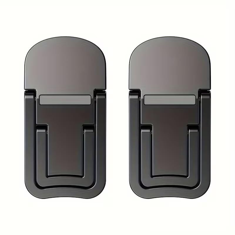 2-Pack Invisible Laptop Stand Adjustable Multi Angle Mini Keyboard Riser Foldable Cooling Feet for Tablet Notebook