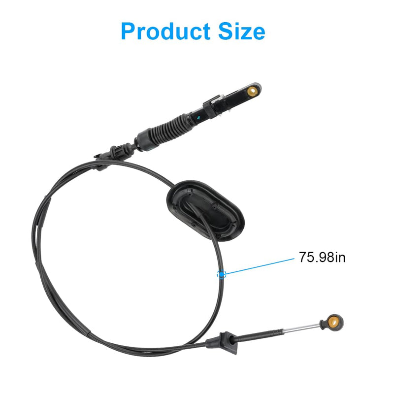 15785087 Automatic Transmission Gear Shifter Cable Compatible with Chevy Trailblazer SSR GMC Envoy Buick Rainier Oldsmobile Bravada Saab 9-7x Isuzu Ascender 4.2L 5.3L 6.0L L6 V8