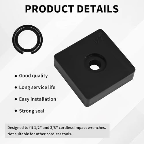 84pcs 3/8” & 1/2” Impact Retaining Ring Clip Friction Rings with O-Ring, Includes Anvil Installation Tool Screwdriver and Tweezers for Electric Pneumatic Impact Wrenches