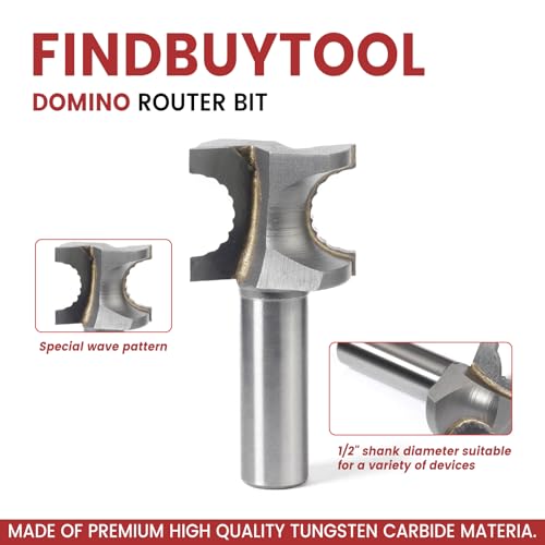 FINDBUYTOOL Domino Router Bit for Festool (D10) D10