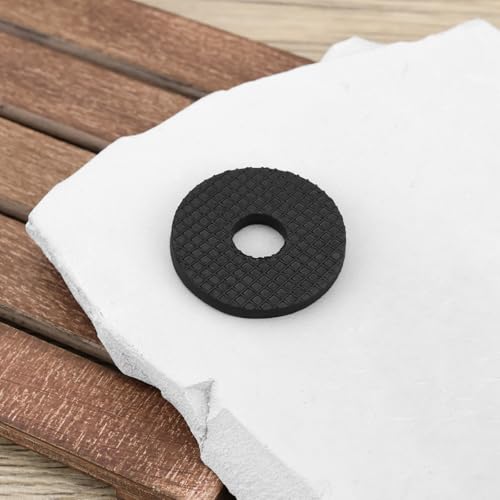 100pcs M8 Rubber Washers Rubber Flat Washers Round Sealing Washers 25.8mm OD x 8mm ID x 3mm Thick for Plumbing Industrial Machinery Home Use