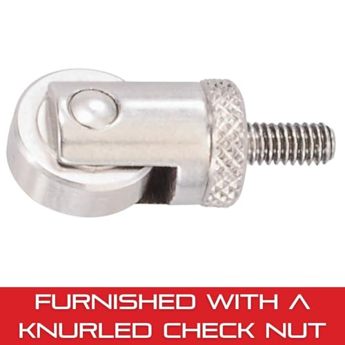 Starrett Small Hardened Roller Contact, No. 4-48 Screw Thread