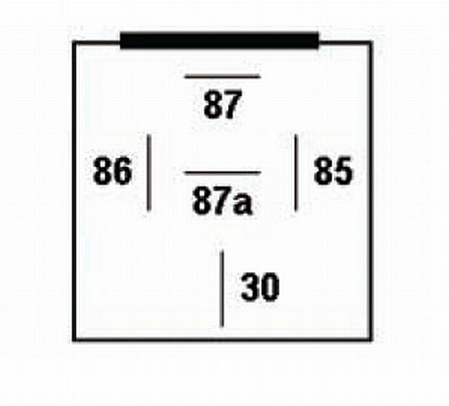 HELLA 933332061 24V 10/20A SPDT Mini ISO Relay with Bracket, Multi
