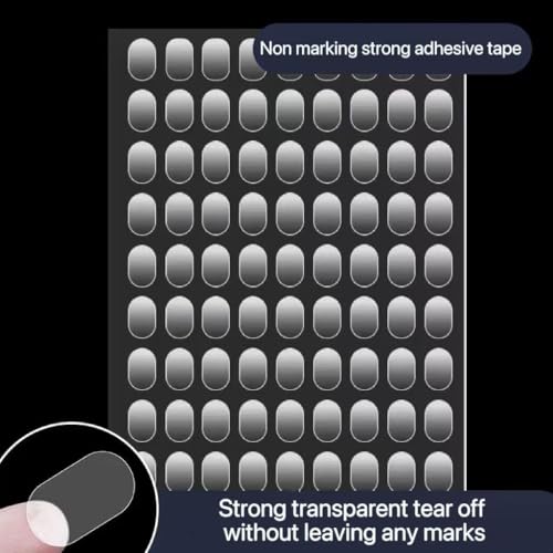 180 Sheet Double Adhesive Sticky Dots, Waterproof Transparent Tack Poster Sticker,No Trace Removable Sticky Tack Putty for Wall Hanging Poster Festival Decoration