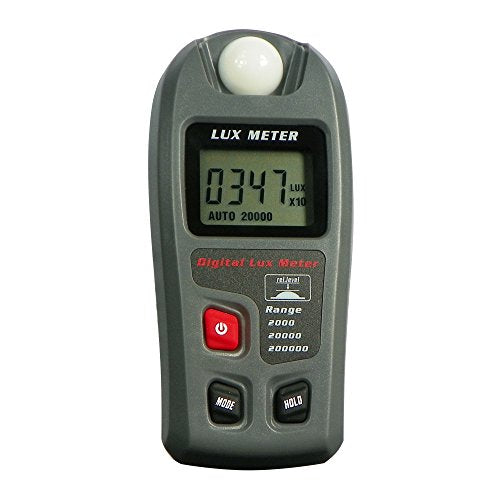 Leaton Light Meter, Digital Luxmeter, Digital Illuminance Meter,