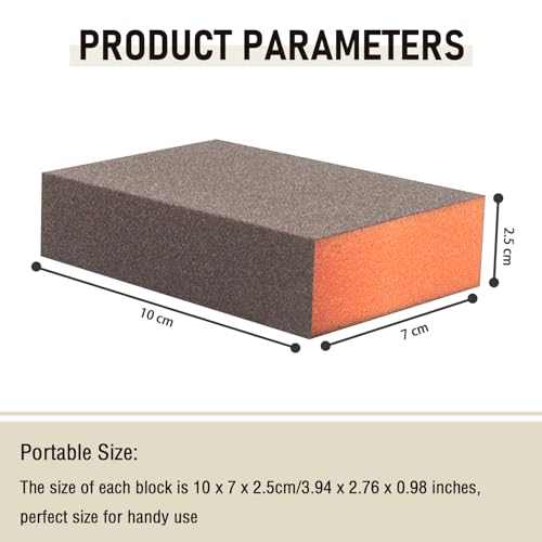 Sanding Sponge, 320 Grit Assortment Sanding Block, 20 Pack 320grit-20PCS