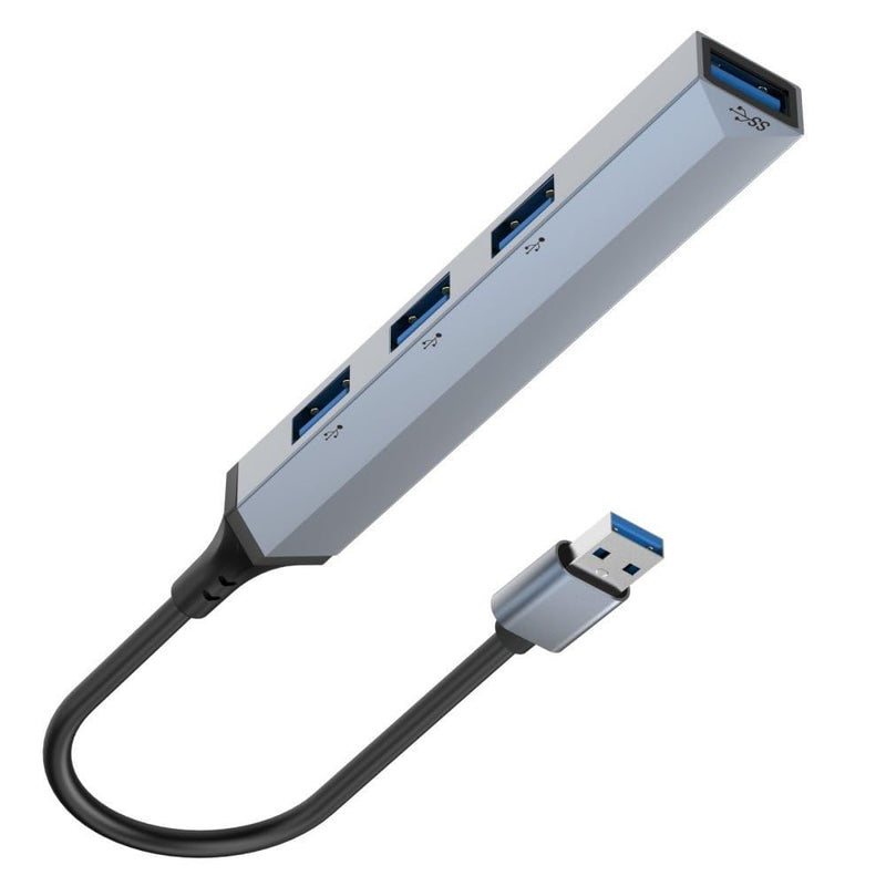 USB3.0 to 4 Ports USB3.0 Hub Docking Station 4 in 1 Computer Host Laptop USB3.0 External 4 Way USB Keyboard Mouse USB Disk Cable Splitter Adapter Converter