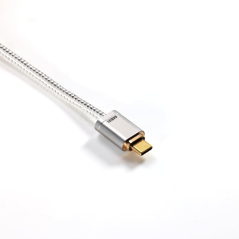 DD ddHiFi TC09S USB C Male to USB C Male OTG Data Cable, for Connecting Your Type C Devices (Phone or Computer) with DAC & Amplifier, 10cm Length