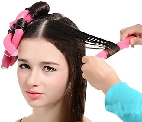 42-pack Bendy Rollers Durable Foam Curler Roller Set Hair Bendy Curlers Tool DIY Salon Hair Styling Curling Sticks with Case
