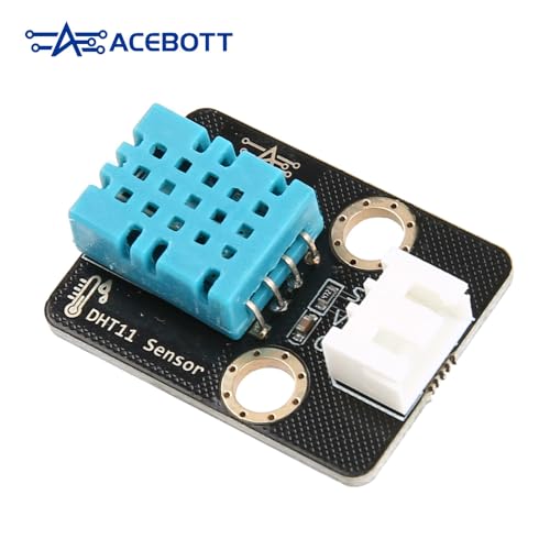 3pcs ESP32 DHT11 Temperature Humidity Sensor Module for Arduino, 3.3V-5V Digital Temperature Humidity Sensor with Wires, Humidity Measure 5%-95% Temperature Measure 0-50℃, DIY Electronic Practice 3 PCS