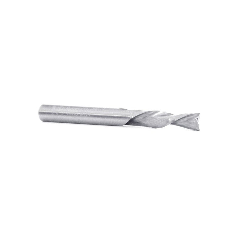 Amana Tool - 46415 Solid Carbide Spiral Plunge 1/4 Dia x 1" 4 Shank Down-Cut