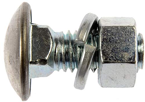 Dorman 605-021BX Bumper Bolt with Nuts - 3/8-16 in. x 1 in., 8 Pack