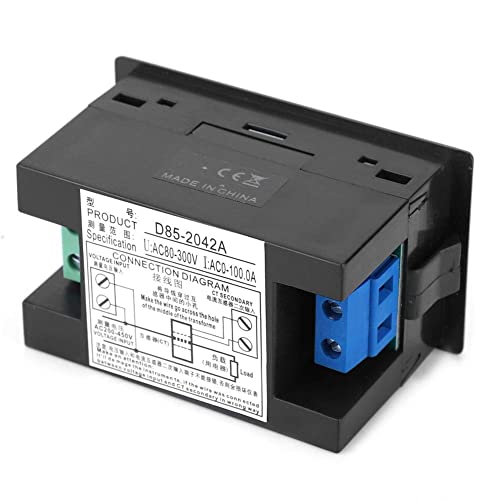 AC Digital Voltmeter Ammeter LCD Voltage Current Meter 80-300V 200-450V 0.1-100A with Current Transformer