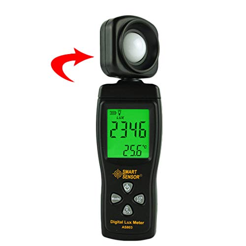Lux Light Meter for Photography Grow Plants Led Photometer Lighting Intensity Brightness Measurement Pocket Digital Photo Illuminance Sensor