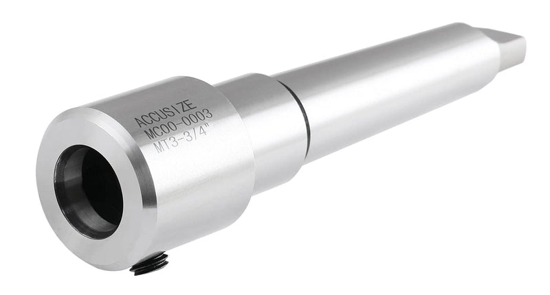 Accusize Industrial Tools Annular Cutter Arbor, Mt3 to 3/4'' Weldon Shank for Drill-Use Annular Cutter on Drill Press, Mc00-0003 Standard