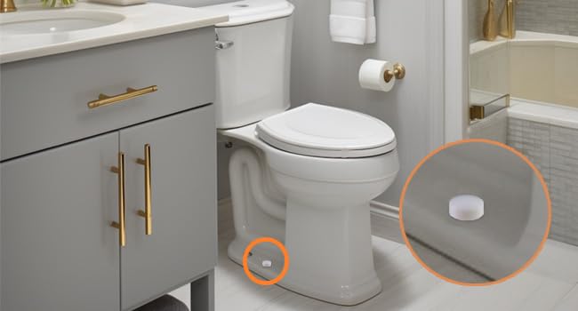 KUMGROT Toilet Floor Mounting Bolt Kit, Toilet Anchoring Screws with Washer, Universal Replacement Kit Fits Most Standard Toilets, Sturdy & Stable, 3 Set (2.17 x 1.46 in) 2.17 x1.46 in