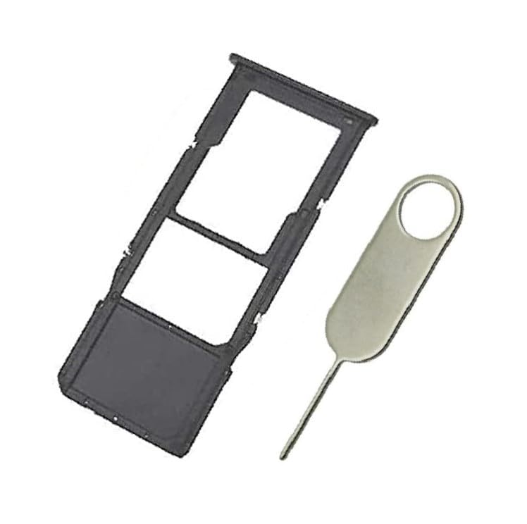 Single Sim Card Tray SD Card Holder Replacement for Samsung Galaxy A13 5G SM-A136U A136U1 S136DL USA Version (Black)