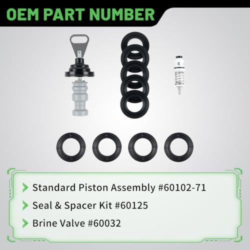 Water Softener Valve Rebuild Kit Replacement for Fleck 5600SXT