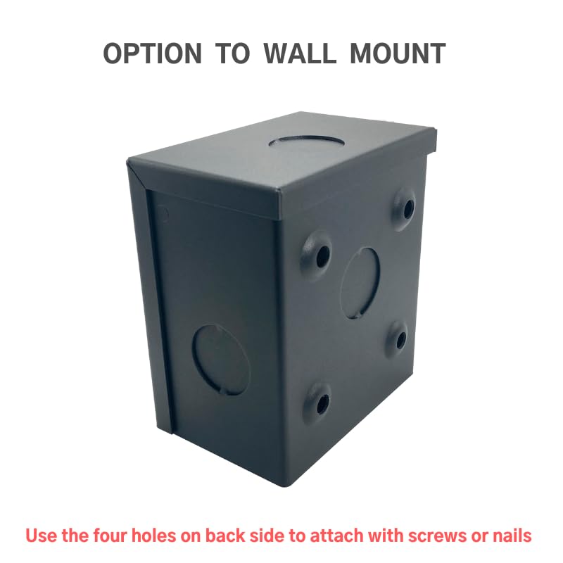 L6-30 Outlet Meter Box Installation Kit Assembly Required for Custom Application w/Box, Recepticle, LCD Meter, Screws, Cable Gland 110-240v Ampmeter, Voltmeter, Monitor Energy Usage