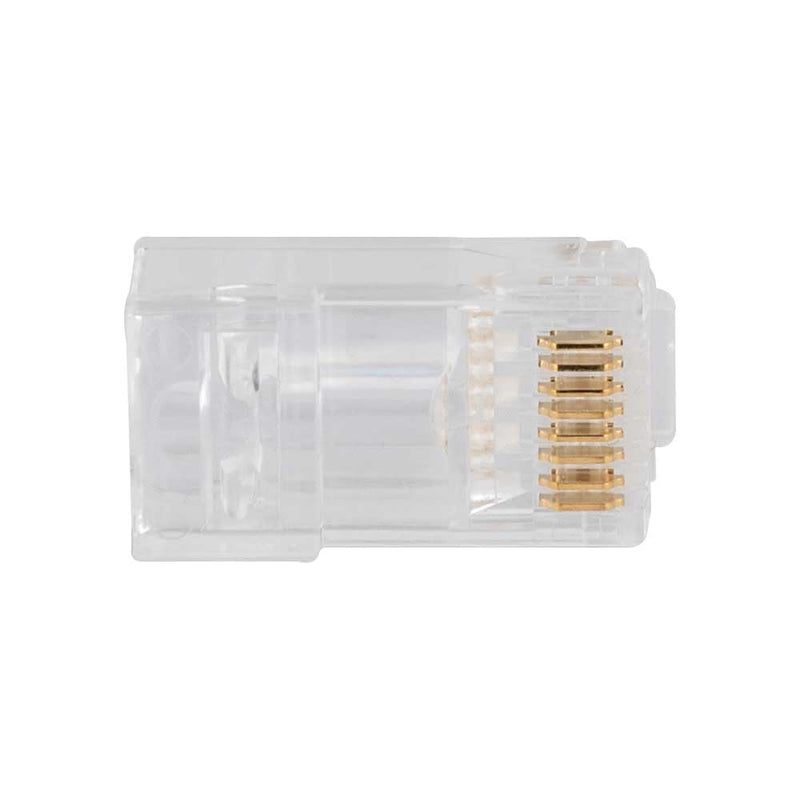Klein Tools VDV826-704 Modular Data Plug for CAT6A and Larger Diameter CAT6 Indoor or Outdoor Ethernet Cable, 50 Pack 50-Pack