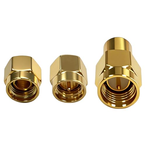 3PCS Labeled SMA Calibration Kit DC–6GHz for NanoVNA H H4 F V2 V3 SAA Mini1300 PS100 Vector Network Analyzer RF Coaxial SOL Calibration Set Open Short Load 50 Ohm Low VSWR