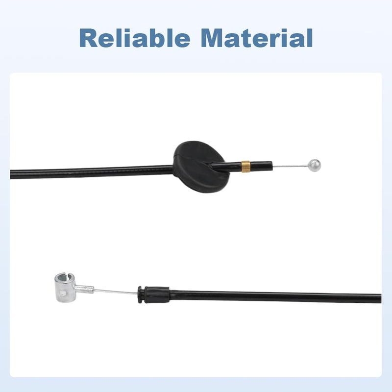 Hood Latch Lock Release Cable Replacement for 3CM-823-535 3CM823535 Compatible with Volkswagen VW Atlas 2020 2021 2022 2023 Hood Lock Control Release Cable
