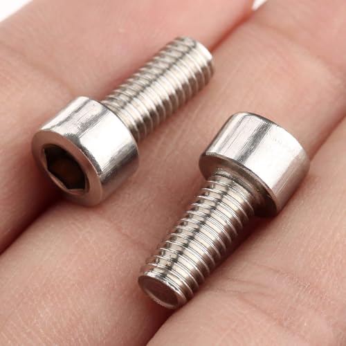 10Pcs M5 Bike Water Bottle Cage Bolts Holder Screw